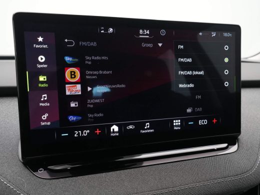 Skoda Enyaq iV 60 Navi via App Cruise Half Leder 19" Lm Velgen Demo BK ActivLease financial lease