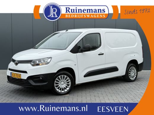 Toyota PROACE CITY 1.5 D-4D 102 PK / L2H1 / 1e EIG. / AIRCO / CRUISE / NAVI / CAMERA / CARPLAY Toyota PROACE CITY 1.5 D-4D 102 PK / L2H1 / 1e EIG. / AIRCO / CRUISE / NAVI / CAMERA / CARPLAY