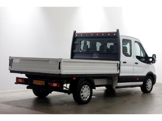 Ford Transit 350 2.0 TDCI 130pk L3H1 D.C. Trend Open Laadbak Trekhaak 2800kg 11-2021 ActivLease financial lease