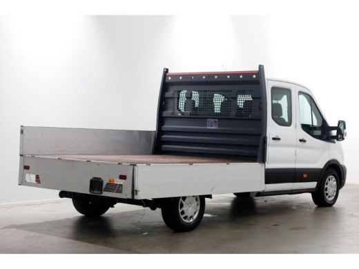 Ford Transit 350 2.0 TDCI 130pk L3H1 D.C. Trend Open Laadbak Trekhaak 2800kg 11-2021 ActivLease financial lease