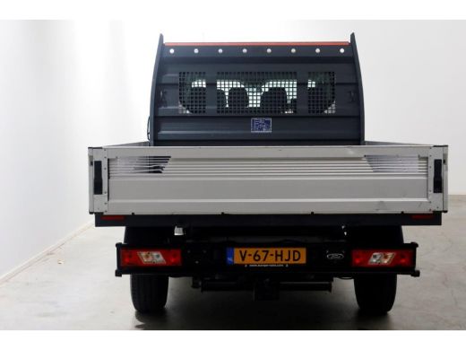 Ford Transit 350 2.0 TDCI 130pk L3H1 D.C. Trend Open Laadbak Trekhaak 2800kg 11-2021 ActivLease financial lease