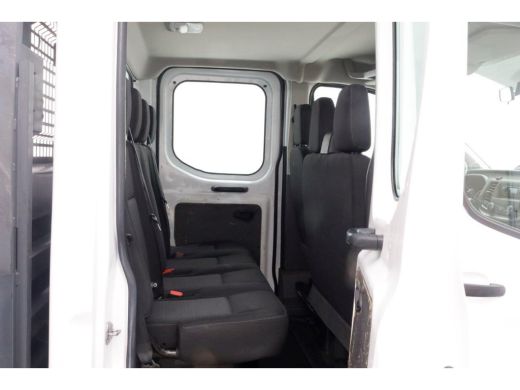 Ford Transit 350 2.0 TDCI 130pk L3H1 D.C. Trend Open Laadbak Trekhaak 2800kg 11-2021 ActivLease financial lease