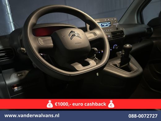 Citroën Berlingo 1.5 Blue HDI L1H1 Euro6 Airco | Cruisecontrol | Bluetooth- Telefonie Zijdeur ActivLease financial lease
