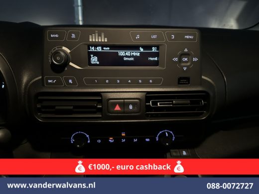 Citroën Berlingo 1.5 Blue HDI L1H1 Euro6 Airco | Cruisecontrol | Bluetooth- Telefonie Zijdeur ActivLease financial lease