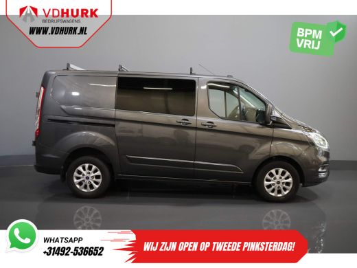 Ford Transit Custom 2.0 TDCI 130 pk Aut. DC Dubbel Cabine Limited 2x Schuifdeur/ CarPlay/ Stoelverw./ Cruise/ LMV/ Na... ActivLease financial lease