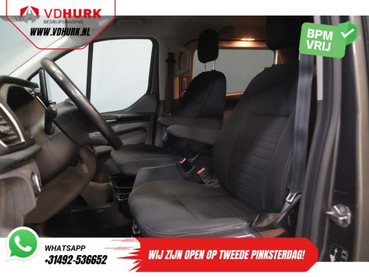 Ford Transit Custom 2.0 TDCI 130 pk Aut. DC Dubbel Cabine Limited 2x Schuifdeur/ CarPlay/ Stoelverw./ Cruise/ LMV/ Na... ActivLease financial lease