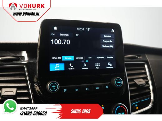 Ford Transit Custom 2.0 TDCI 130 pk Aut. DC Dubbel Cabine Limited 2x Schuifdeur/ CarPlay/ Stoelverw./ Cruise/ LMV/ Na... ActivLease financial lease