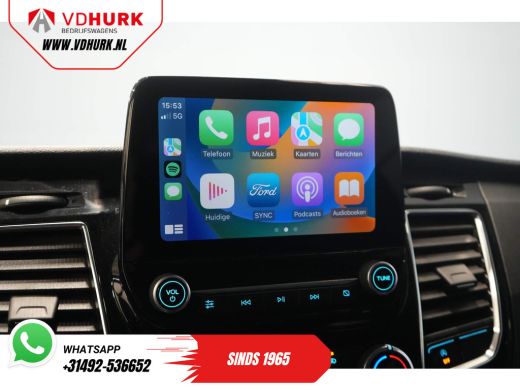 Ford Transit Custom 2.0 TDCI 130 pk Aut. DC Dubbel Cabine Limited 2x Schuifdeur/ CarPlay/ Stoelverw./ Cruise/ LMV/ Na... ActivLease financial lease
