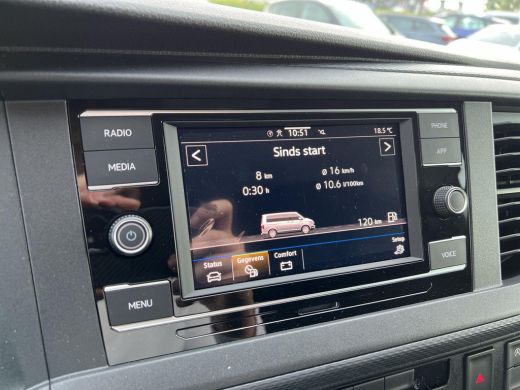 Volkswagen Transporter 2.0 TDI 110 pk L1H1 28 | Bijrijdersbank | Achterdeuren | A-Camera | Cruise | Navi via App | BPM V... ActivLease financial lease