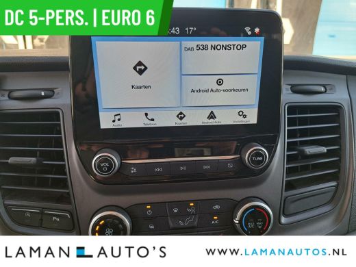 Ford Transit Custom 320 2.0 TDCI 130pk L2H1 DC 5-pers. Trend | Dubbele Cabine Euro 6 Lengte 2 CarPlay/Android Airco N... ActivLease financial lease
