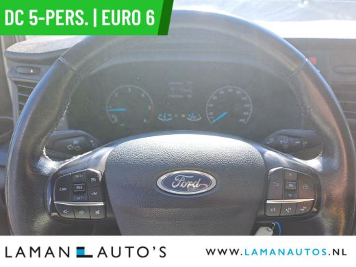 Ford Transit Custom 320 2.0 TDCI 130pk L2H1 DC 5-pers. Trend | Dubbele Cabine Euro 6 Lengte 2 CarPlay/Android Airco N... ActivLease financial lease