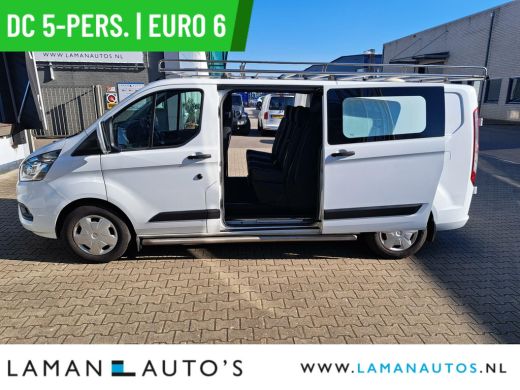 Ford Transit Custom 320 2.0 TDCI 130pk L2H1 DC 5-pers. Trend | Dubbele Cabine Euro 6 Lengte 2 CarPlay/Android Airco N... ActivLease financial lease