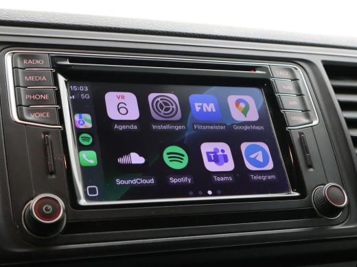 Volkswagen Transporter 2.0 TDI 150 PK L2H1 HIGHLINE + LED / ADAPTIVE CRUISE / 2500 KG TREKHAAK / APPLE CARPLAY ActivLease financial lease