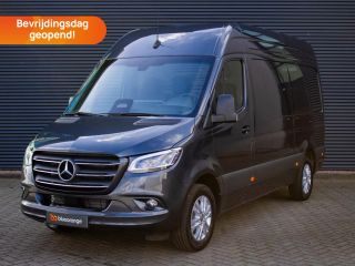 Mercedes Sprinter 319 1.9 CDI L2H2 RWD 3.500 kg trekgewicht, Distronic, LED koplampen, lichtmetalen velgen, geveerd...