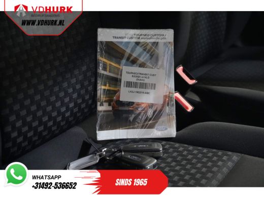 Ford Transit Custom 2.0 TDCI 130 pk L2 BPM VRIJ! NL Auto/ Carplay/ Camera/ PDC/ Cruise/ LMV/ Trekhaak ActivLease financial lease