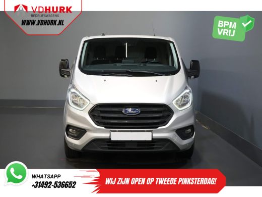 Ford Transit Custom 2.0 TDCI 130 pk L2 BPM VRIJ! NL Auto/ Carplay/ Camera/ PDC/ Cruise/ LMV/ Trekhaak ActivLease financial lease