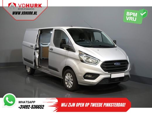 Ford Transit Custom 2.0 TDCI 130 pk L2 BPM VRIJ! NL Auto/ Carplay/ Camera/ PDC/ Cruise/ LMV/ Trekhaak ActivLease financial lease