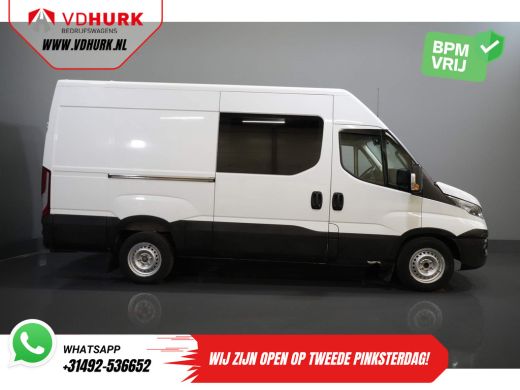 Iveco Daily 35S16V 2.3 L3H2 155 pk Aut. DC Dubbel cabine BPM VRIJ! 3.5T trekverm./ Climate/ Cruise/ Camera/ T... ActivLease financial lease