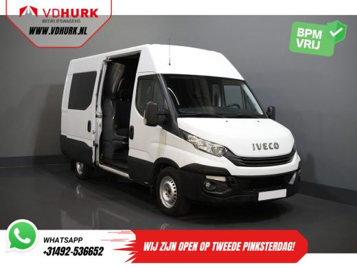 Iveco Daily 35S16V 2.3 L3H2 155 pk Aut. DC Dubbel cabine BPM VRIJ! 3.5T trekverm./ Climate/ Cruise/ Camera/ T... ActivLease financial lease