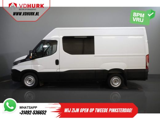 Iveco Daily 35S16V 2.3 L3H2 155 pk Aut. DC Dubbel cabine BPM VRIJ! 3.5T trekverm./ Climate/ Cruise/ Camera/ T... ActivLease financial lease