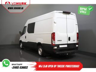 Iveco Daily 35S16V 2.3 L3H2 155 pk Aut. DC Dubbel cabine BPM VRIJ! 3.5T trekverm./ Climate/ Cruise/ Camera/ T...