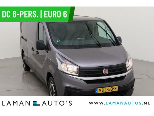 Fiat Talento 1.6 EcoJet 125 pk L2H1 2900 DC 6-pers. Pro Edition | Dubbele Cabine Euro 6 Lengte 2 Airco Navi Cr... ActivLease financial lease