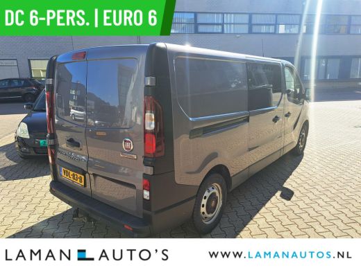Fiat Talento 1.6 EcoJet 125 pk L2H1 2900 DC 6-pers. Pro Edition | Rijklaarprijs Dubbele Cabine Nieuwe banden E... ActivLease financial lease