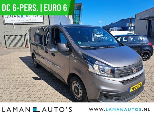 Fiat Talento 1.6 EcoJet 125 pk L2H1 2900 DC 6-pers. Pro Edition | Rijklaarprijs Dubbele Cabine Nieuwe banden E... ActivLease financial lease