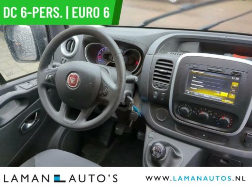 Fiat Talento 1.6 EcoJet 125 pk L2H1 2900 DC 6-pers. Pro Edition | Dubbele Cabine Euro 6 Lengte 2 Airco Navi Cr... ActivLease financial lease