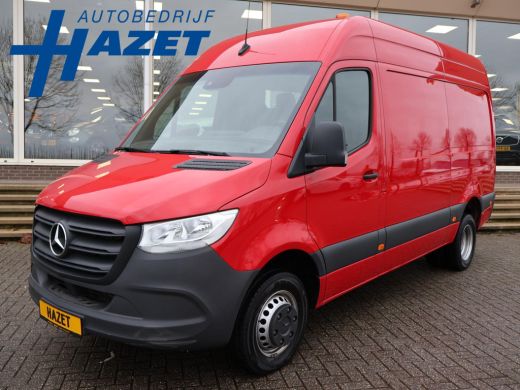 Mercedes Sprinter 519 3.0 CDI V6 AUT. *9.842 KM!* UNIEKE BUS DUBBEL LUCHT / 3500 KG TREKHAAK / STANDKACHEL / MBUX N...