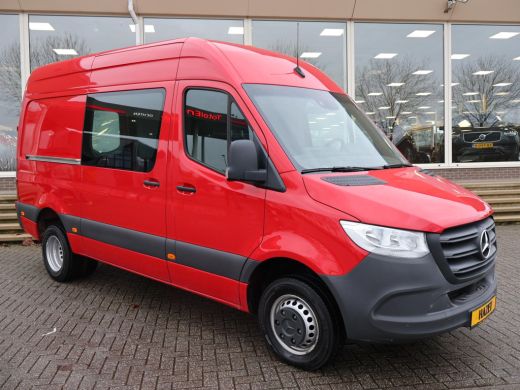 Mercedes Sprinter 519 3.0 CDI V6 AUT. *9.842 KM!* UNIEKE BUS DUBBEL LUCHT / 3500 KG TREKHAAK / STANDKACHEL / MBUX N... ActivLease financial lease