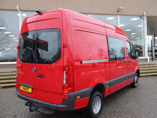 Mercedes Sprinter 519 3.0 CDI V6 AUT. *9.842 KM!* UNIEKE BUS DUBBEL LUCHT / 3500 KG TREKHAAK / STANDKACHEL / MBUX N... ActivLease financial lease