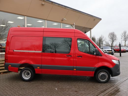 Mercedes Sprinter 519 3.0 CDI V6 AUT. *9.842 KM!* UNIEKE BUS DUBBEL LUCHT / 3500 KG TREKHAAK / STANDKACHEL / MBUX N... ActivLease financial lease