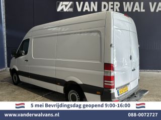 Mercedes Sprinter 316 CDI 164pk L2H2 Euro6 Airco | 2800kg Trekhaak | Cruisecontrol parkeersensoren, chauffeursstoel