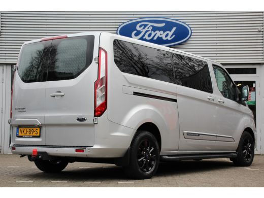 Ford Transit Custom 320 2.0 TDCI L2H1 PLATINUM DC AUTOMAAT 5-PERSOONS | 1E EIGENAAR! | NL-AUTO! | DUBBELE SCHUIFDEUR ... ActivLease financial lease