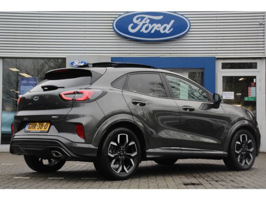 Ford Puma 1.0EB 155PK HYBRID ST-LINE X | DEALER OH! | PANODAK | LEDER | ADAPTIVE CRUISE | BLIS | EL. ACHTER... ActivLease financial lease