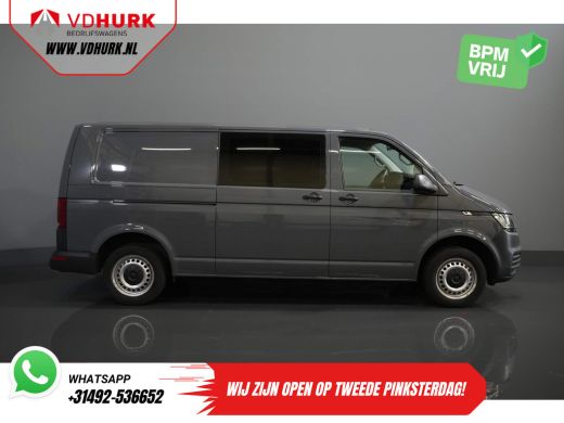 Volkswagen Transporter T6.1 2.0 TDI 150 Pk DSG Aut. L2 DC BPM VRIJ! Ready2Go Dubbel Cabine/ 4Motion/ Carplay/ Camera/ PD... ActivLease financial lease