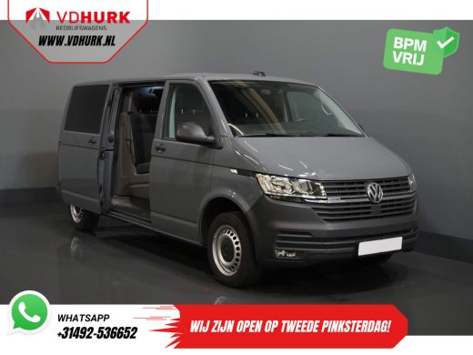 Volkswagen Transporter T6.1 2.0 TDI 150 Pk DSG Aut. L2 DC BPM VRIJ! Ready2Go Dubbel Cabine/ 4Motion/ Carplay/ Camera/ PD... ActivLease financial lease