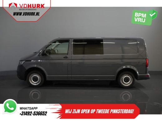 Volkswagen Transporter T6.1 2.0 TDI 150 Pk DSG Aut. L2 DC BPM VRIJ! Ready2Go Dubbel Cabine/ 4Motion/ Carplay/ Camera/ PD... ActivLease financial lease