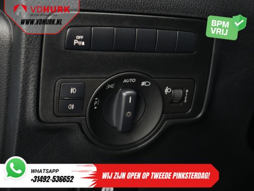 Mercedes Vito 114 CDI Aut. L2 DC Dubbel Cabine BPM VRIJ! 2.8t Trekverm./ Navi/ Climate/ Camera/ PDC/ LMV/ Cruis... ActivLease financial lease
