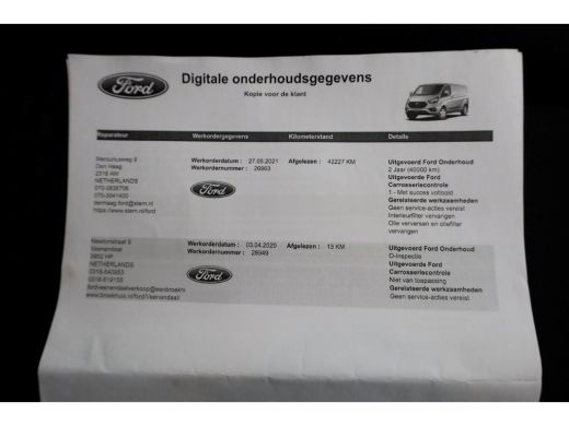 Ford Transit Custom 2.0 TDCI 130pk L2H1 Trend Navi/Camera/Trekhaak 2800kg 05-2020 ActivLease financial lease