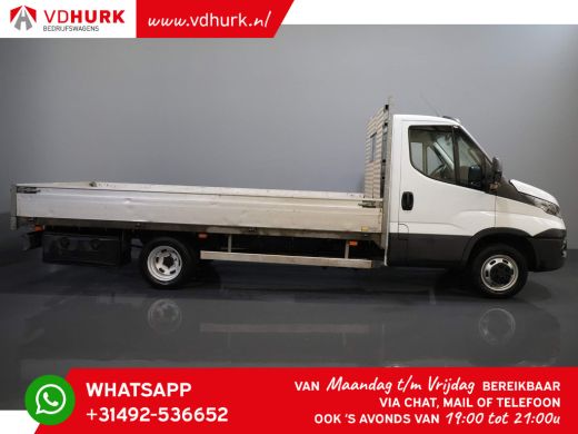 Iveco Daily 35C15 3.0 150 pk (450x210) Open Laadbak/ 3.5t Trekverm./ Tachograaf/ Gev.stoel/ Climate/ Cruise/ ... ActivLease financial lease