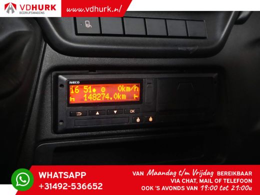 Iveco Daily 35C15 3.0 150 pk (450x210) Open Laadbak/ 3.5t Trekverm./ Tachograaf/ Gev.stoel/ Climate/ Cruise/ ... ActivLease financial lease