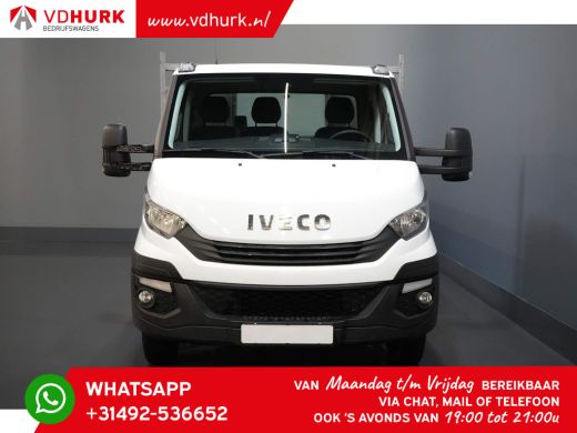 Iveco Daily 35C15 3.0 150 pk (450x210) Open Laadbak/ 3.5t Trekverm./ Tachograaf/ Gev.stoel/ Climate/ Cruise/ ... ActivLease financial lease