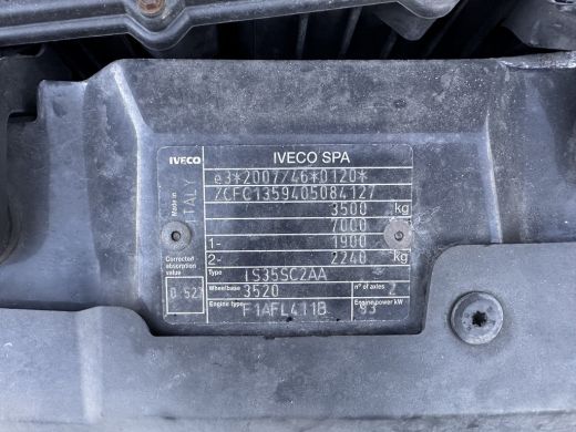 Iveco Daily 35S13V 2.3 352 H2 *REFRIGERATED-COMPARTMENT | AIRCO | CRUISE | AIRPRESSURE-SEAT | 3-PERS * ActivLease financial lease