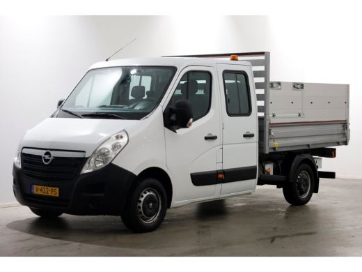 Opel Movano 2.3 CDTI 146pk E6 L2H1 D.C. Kipper met hoge boorden 06-2018 ActivLease financial lease
