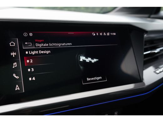 Audi Q4 Sportback e-tron 40 / 2x S-line/ Sonos/ Head-Up Display /Ruit-lederen bekleding/ Adaptive Cruise Control/ Panorama... ActivLease financial lease
