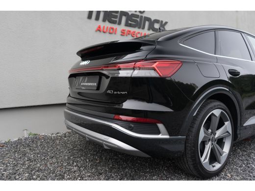 Audi Q4 Sportback e-tron 40 / 2x S-line/ Sonos/ Head-Up Display /Ruit-lederen bekleding/ Adaptive Cruise Control/ Panorama... ActivLease financial lease