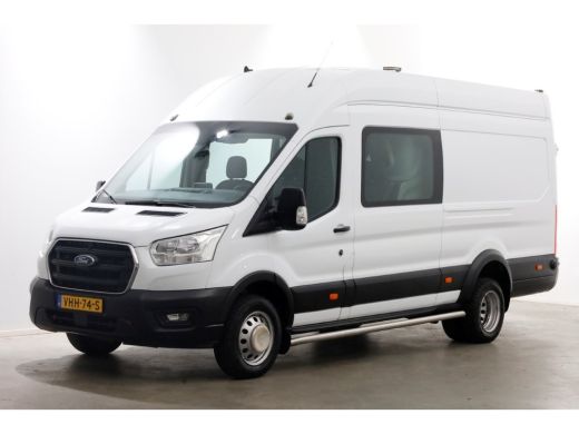 Ford Transit 350 2.0 TDCI 170pk L4H3 Jumbo D.C. Trend Dubbel Lucht Trekhaak 3500kg 10-2020 ActivLease financial lease