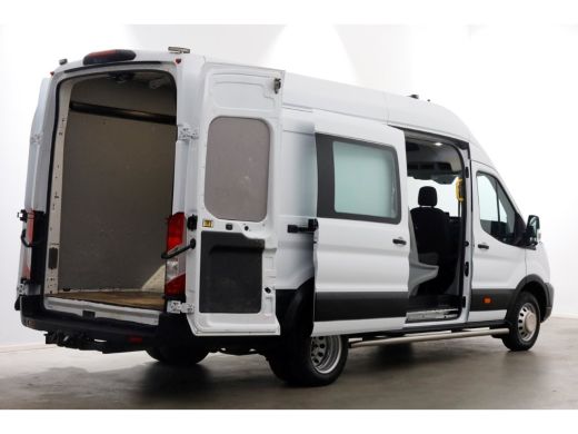 Ford Transit 350 2.0 TDCI 170pk L4H3 Jumbo D.C. Trend Dubbel Lucht Trekhaak 3500kg 10-2020 ActivLease financial lease